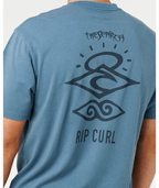Rip Curl Search Icon Tee-Bluefin
