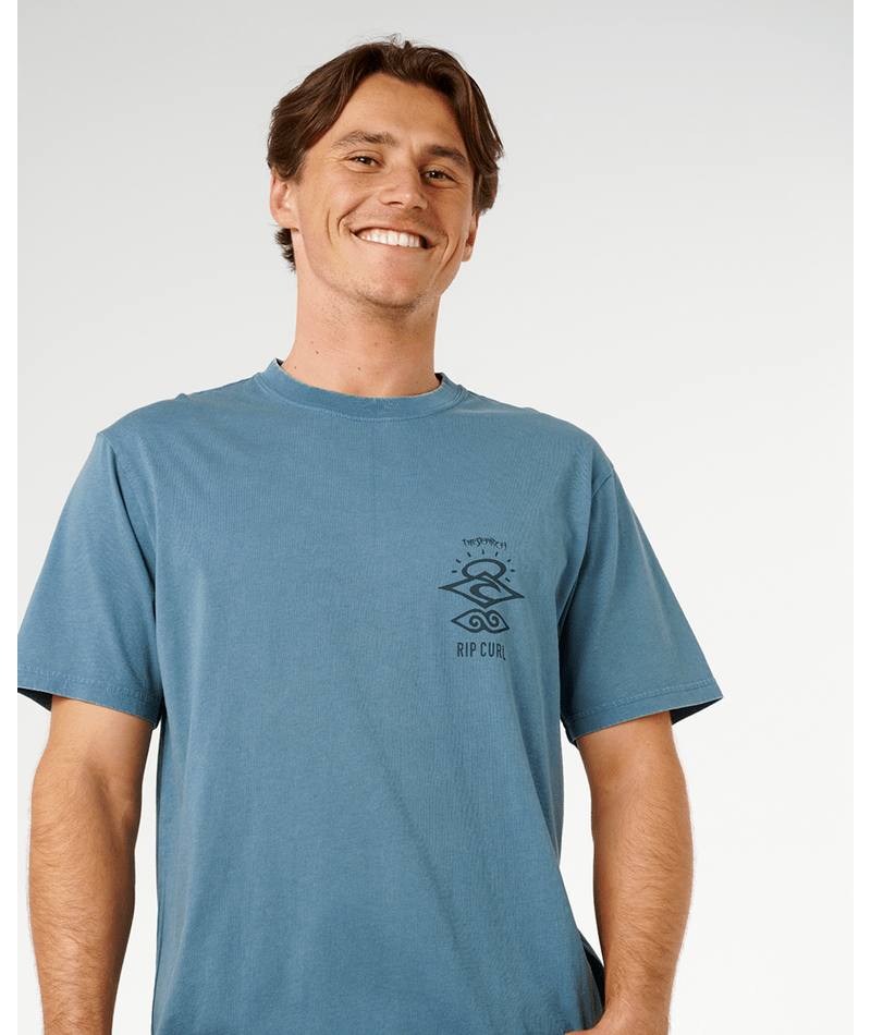 Rip Curl Search Icon Tee-Bluefin