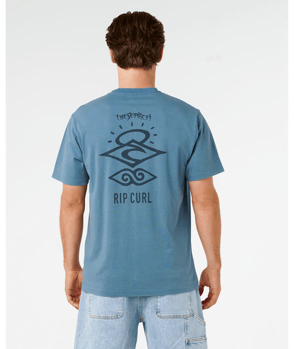 Rip Curl Search Icon Tee-Bluefin