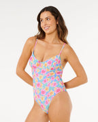 Rip Curl Malibu Cove D-DD One Piece-Blue