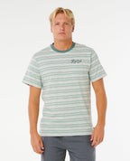 Rip Curl Pacific Rinse Stripe Tee-Bone