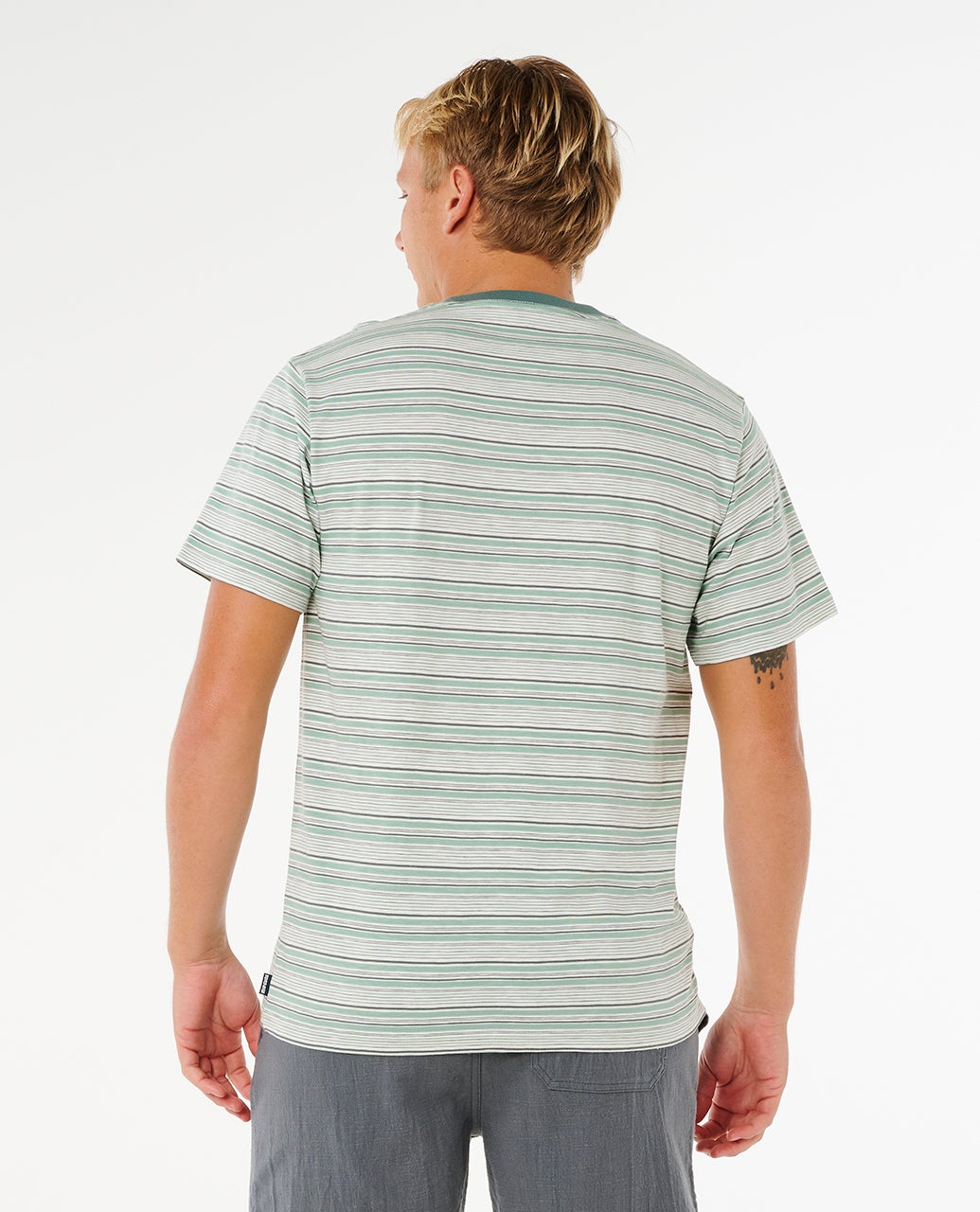 Rip Curl Pacific Rinse Stripe Tee-Bone
