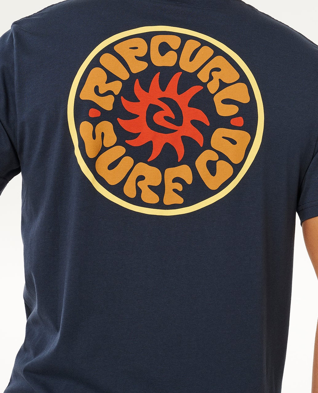 Rip Curl Pacific Rinse Circle Tee-Dark Navy