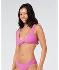 Rip Curl Vibe Surf Bralette Top-Purple Pink