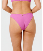 Rip Curl Vibe Surf High Cheeky Bottom-Purple Pink
