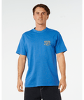 Rip Curl Liquid Trips Arch Tee-Royal Blue