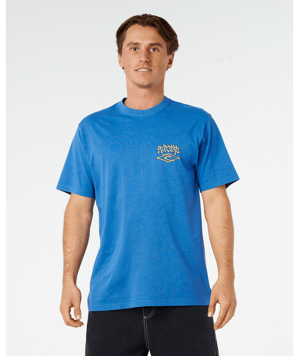 Rip Curl Liquid Trips Arch Tee-Royal Blue
