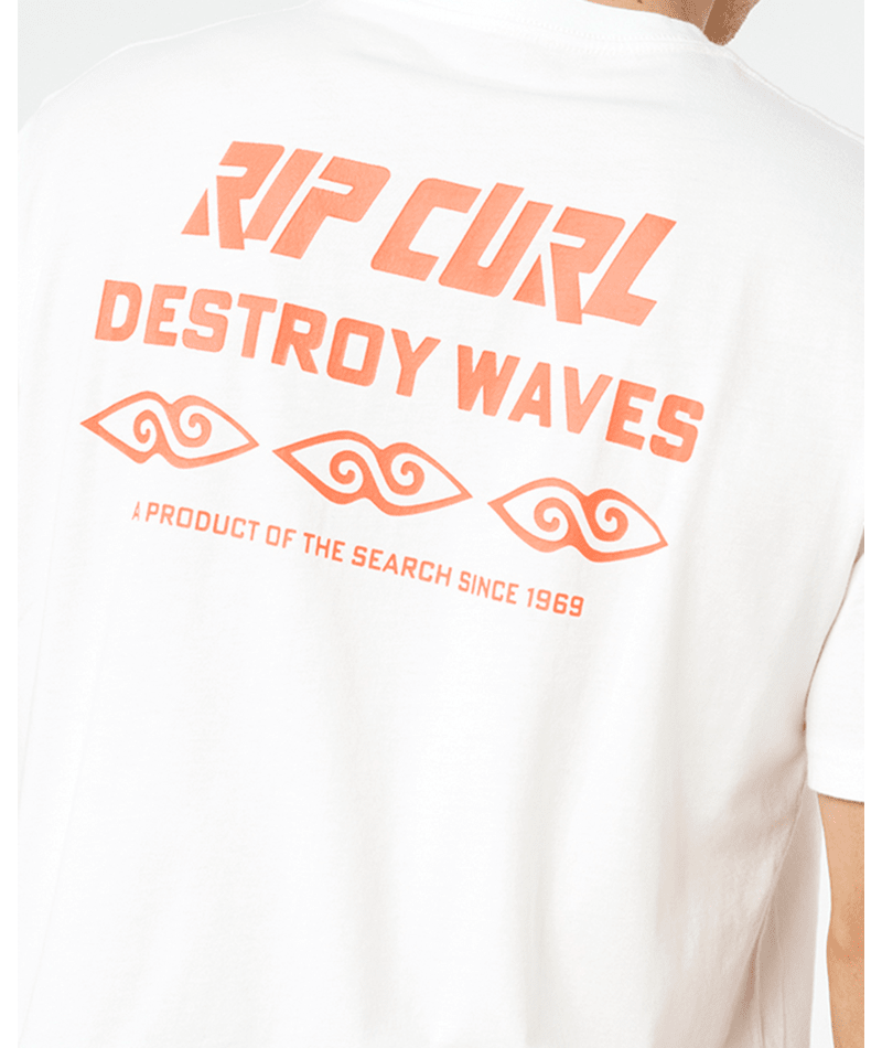 Rip Curl Liquid Trips Destroy Tee-Bone