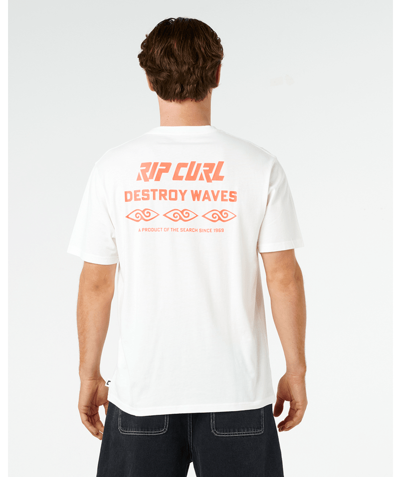Rip Curl Liquid Trips Destroy Tee-Bone