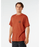 Rip Curl AOTS Rolling Wave Tee-Baked Clay
