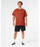 Rip Curl AOTS Rolling Wave Tee-Baked Clay