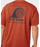 Rip Curl AOTS Rolling Wave Tee-Baked Clay