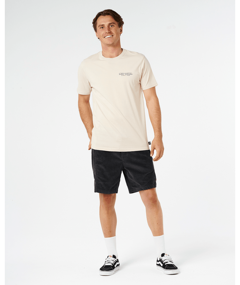 Rip Curl AOTS Sailboat Tee-Vintage White