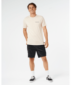 Rip Curl AOTS Sailboat Tee-Vintage White