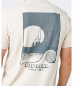 Rip Curl AOTS Sailboat Tee-Vintage White