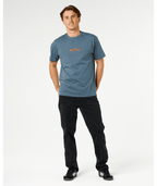 Rip Curl Hazed And Tubed Tee-Pine Night