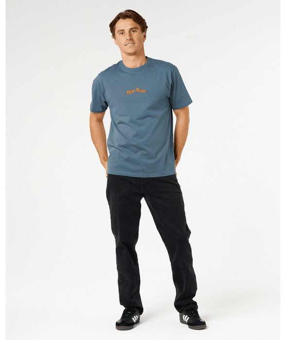 Rip Curl Hazed And Tubed Tee-Pine Night