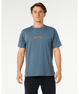 Rip Curl Hazed And Tubed Tee-Pine Night