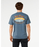 Rip Curl Hazed And Tubed Tee-Pine Night