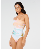 Rip Curl Topanga Canyon Good One Piece-Peach