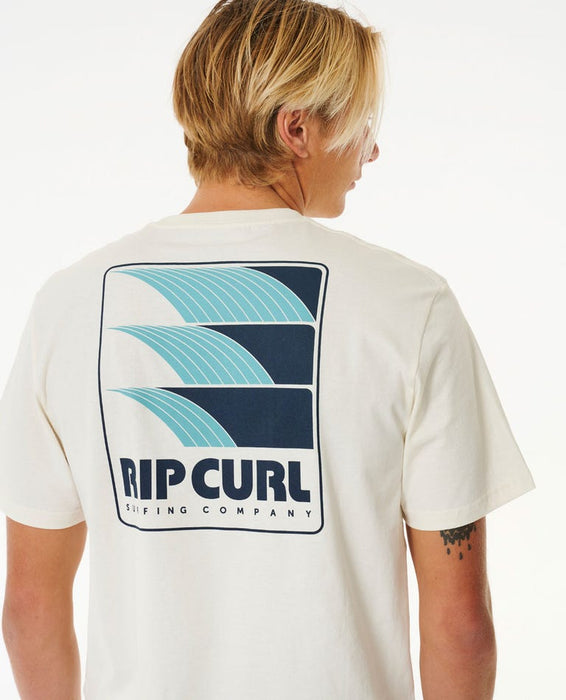 Rip Curl Surf Revival Line Up Tee-Bone