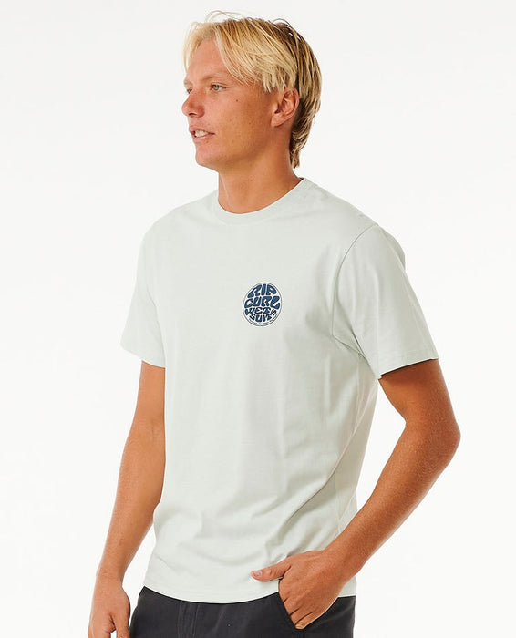 Rip Curl Wetsuit Icon Tee-Mint