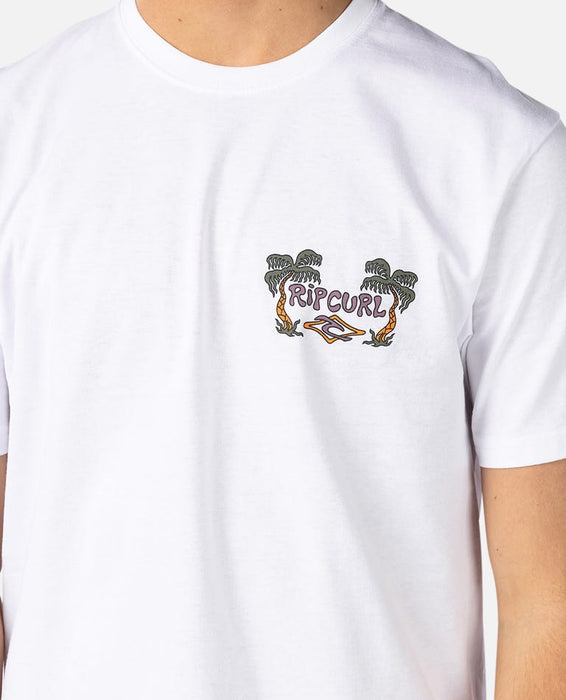 Rip Curl Shredding Tee-White