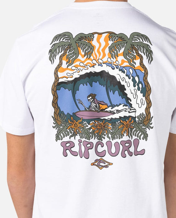 Rip Curl Shredding Tee-White