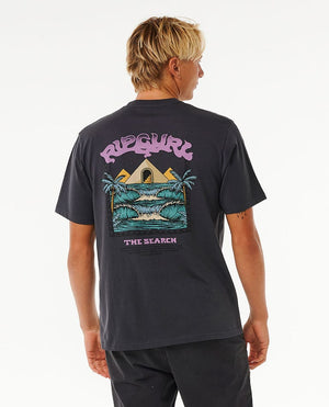 Rip Curl The Sphinx Tee-Washed Black