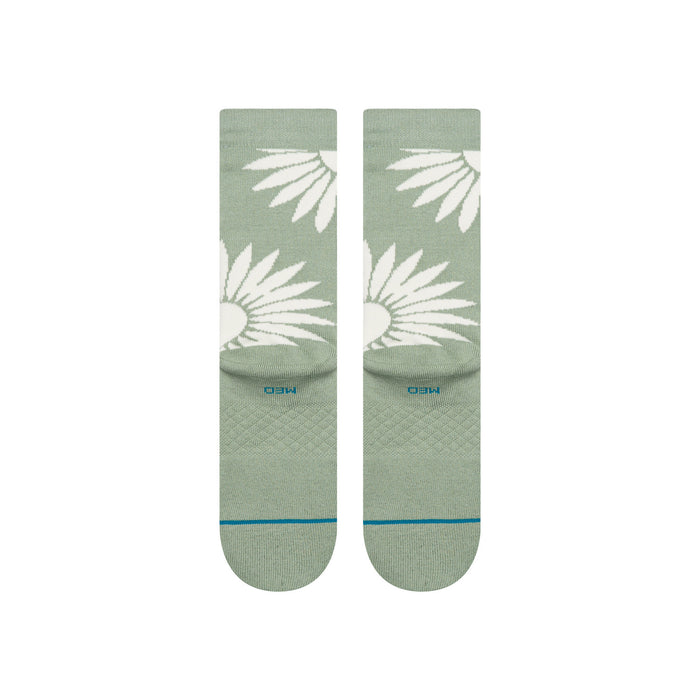 Stance Radial Burst Crew Socks-Seagreen