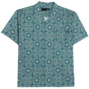 Lost Nifty Woven S/S Shirt-Sea Fog