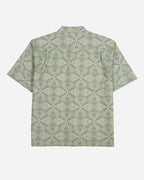 Lost Adorned Woven Shirt-Oil Green
