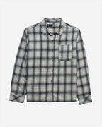 Lost Rowdy Woven Plaid L/S Shirt-Oatmeal