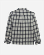 Lost Rowdy Woven Plaid L/S Shirt-Oatmeal