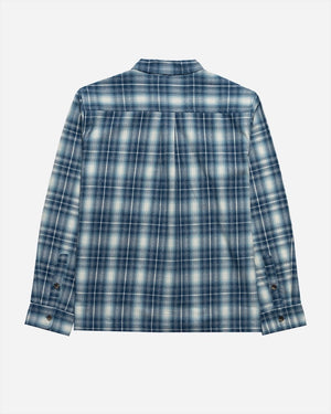 Lost Shacked Flannel L/S Shirt-Navy