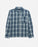 Lost Shacked Flannel L/S Shirt-Navy