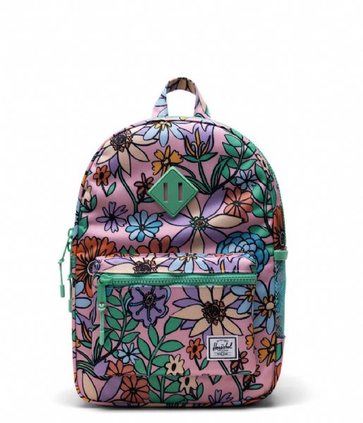 Herschel Heritage Youth Backpack-Flower Daze Romane Rose