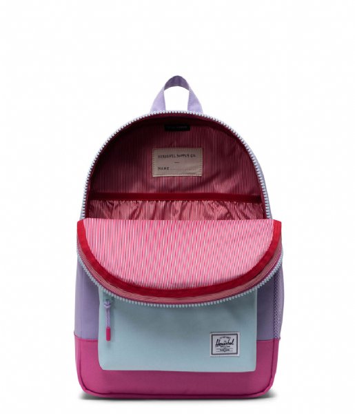 gray pink backpack herschel kids 16 Herschel Heritage Youth Backpack-PurpRose/SpunSugar/Strwbrry