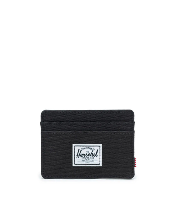 Herschel Charlie RFID Wallet-Dye Wash Black