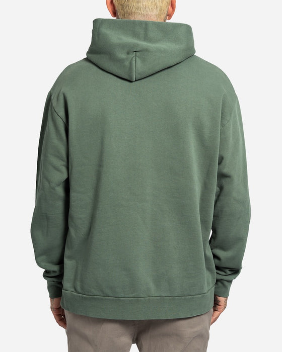 Lost Legacy Heavy Hooded Sweatshirt-Dark Sage