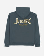 Lost Enigma Zip Hooded Sweatshirt-Slate Blue