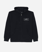 Lost Super Mega Zip Hooded Sweatshirt-Black