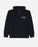 Lost Super Mega Zip Hooded Sweatshirt-Black