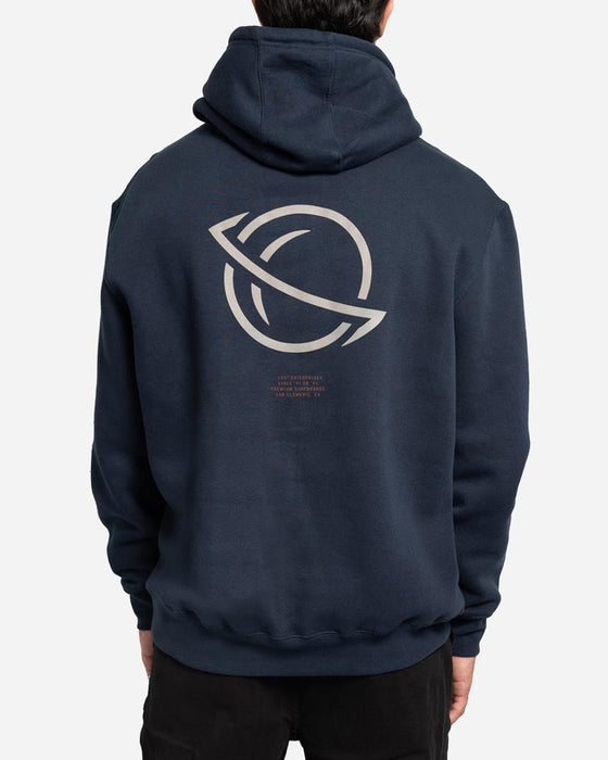 Lost Neue Planet Hooded Sweatshirt-Navy