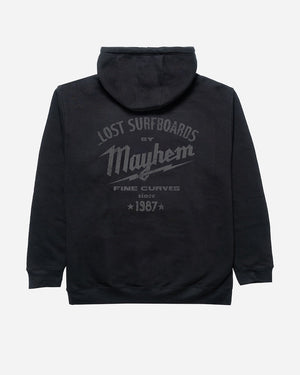 Lost Builders By Mayhem Hooded Sweatshirt-Black