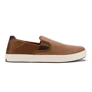 Olukai Lae'ahi Kapa Sandal-Tan/Dk Wood