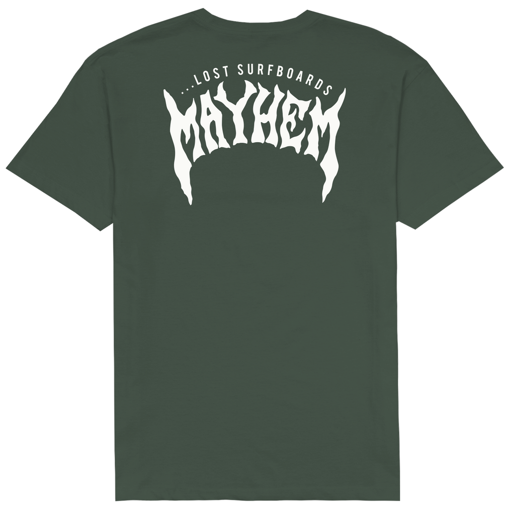 Lost Mayhem Designs Tee-Pine Green