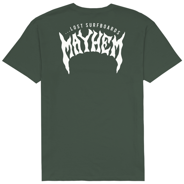 Lost Mayhem Designs Tee-Pine Green