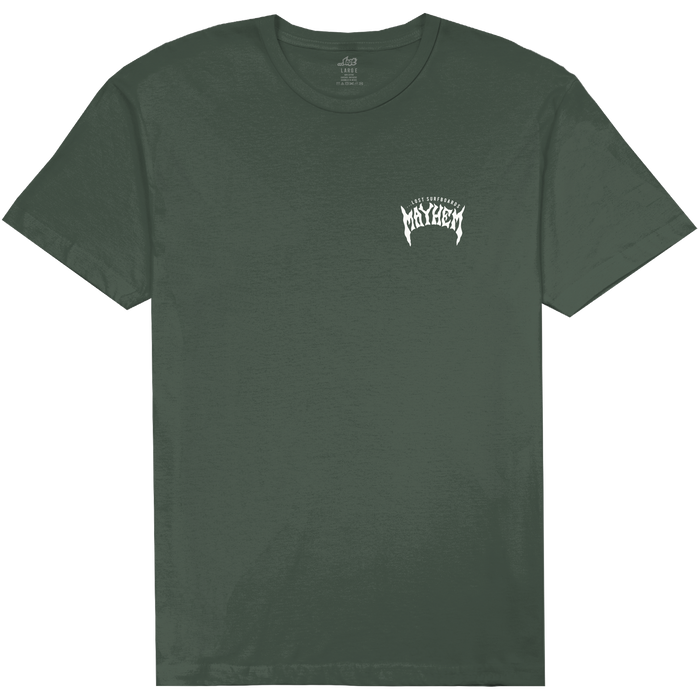 Lost Mayhem Designs Tee-Pine Green