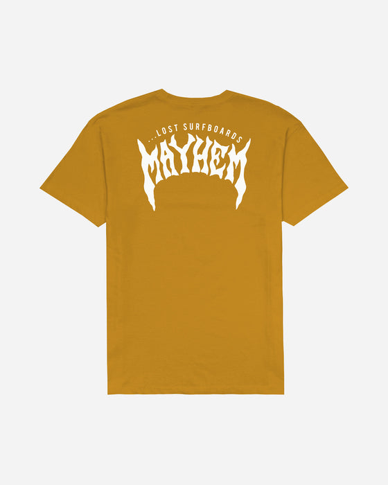 Lost Mayhem Designs Tee-Old Gold